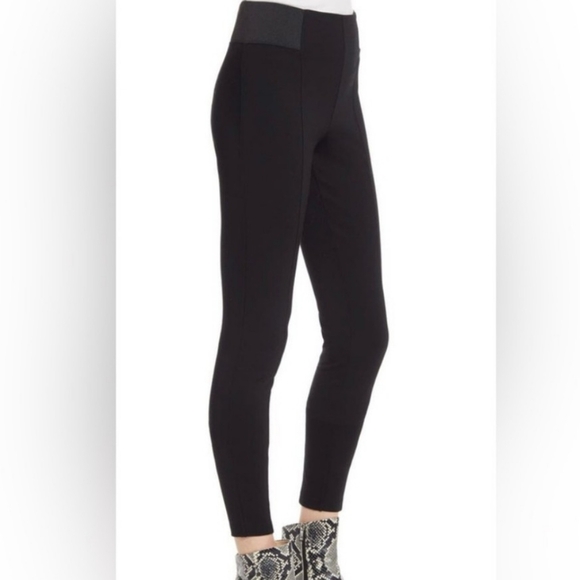 Halogen Pants - HALOGEN High-Waist Ponte Ankle Stretch Seamed Leggings